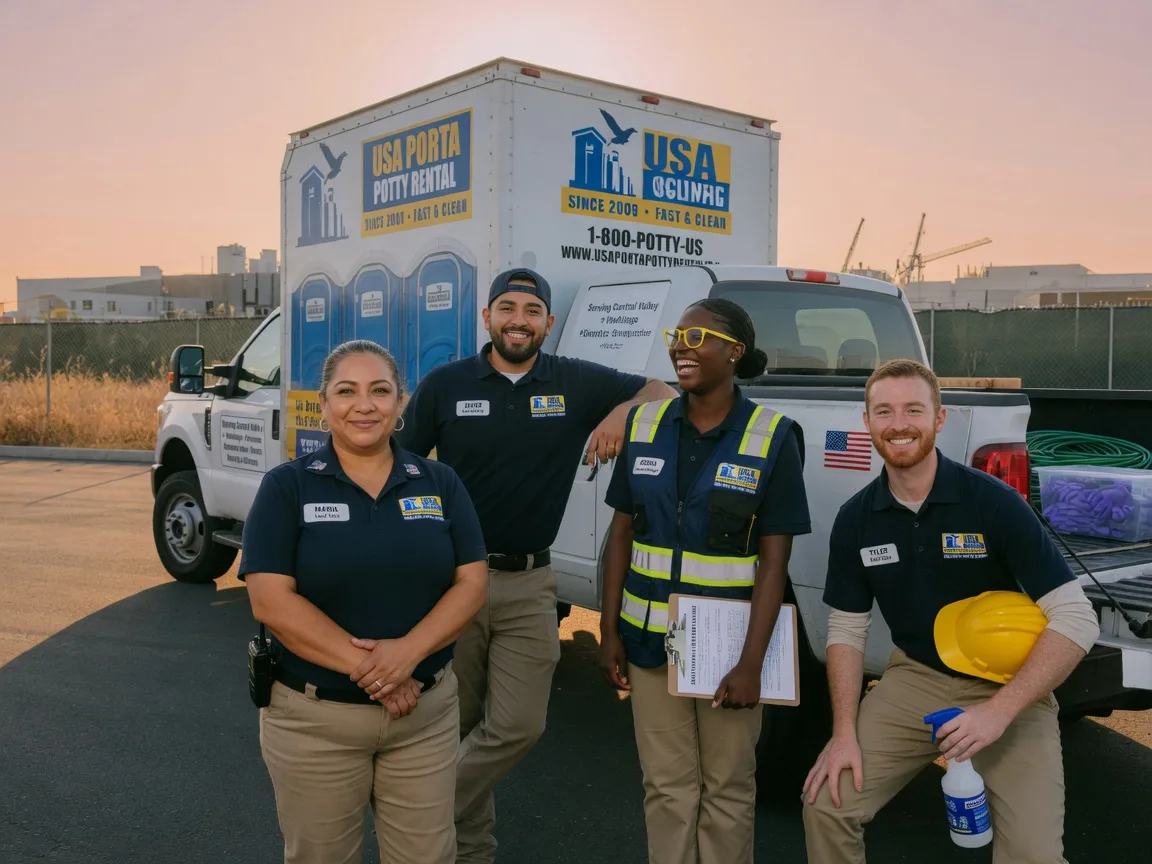 Portable Toilet Rental company in South Dos Palos, CA
